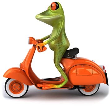 Fun frog