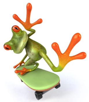 Fun frog