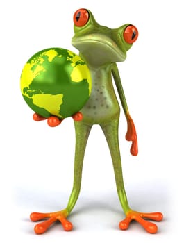 Fun frog