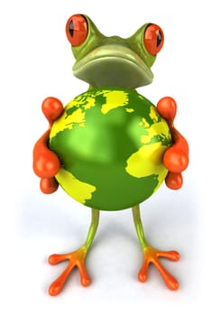 Fun frog