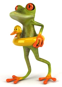 Fun frog