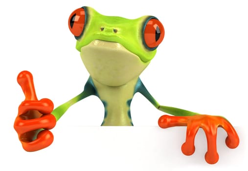 Fun frog