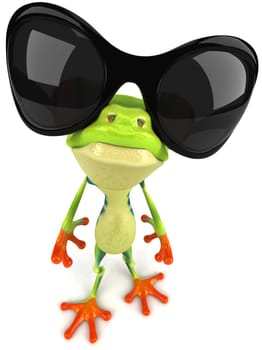 Fun frog