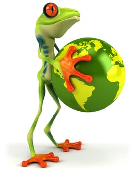 Fun frog