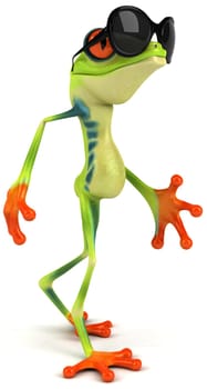 Fun frog