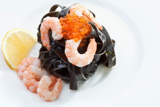 black pasta