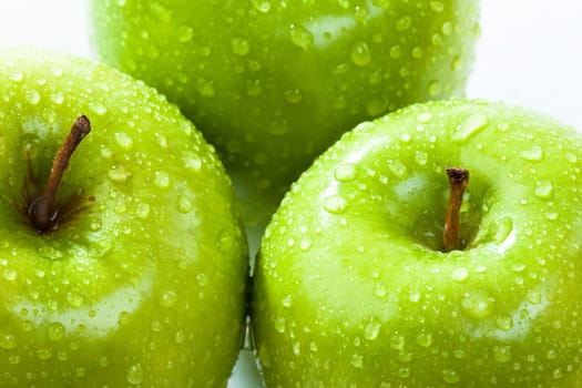 green apples