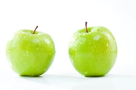 green apples