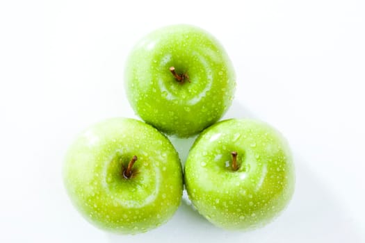 green apples