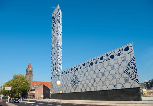 generating heat with a modern architectonical plant located in enschede, netherlands
