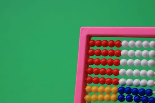 abacus focused on the shooting