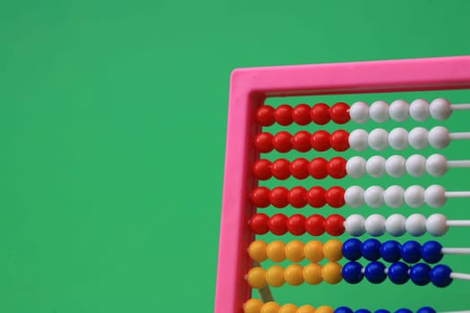 abacus focused on the shooting
