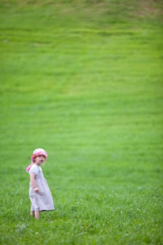 Girl in the meadow