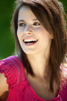Portrait of a young woman