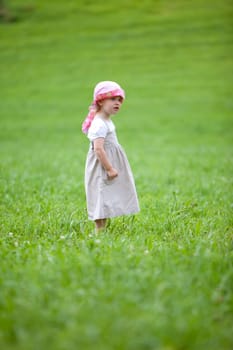 Girl in the meadow