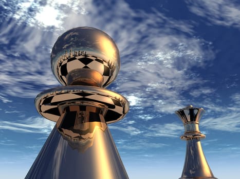 Chess pieces