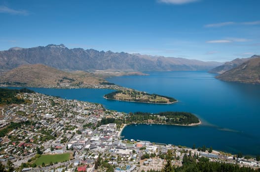 The Remarkables with Queenstown