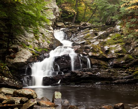 Waconah Falls near Dalton in Berkshire County MA