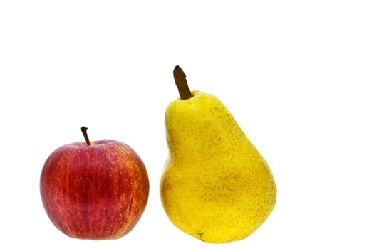 Apple and pear