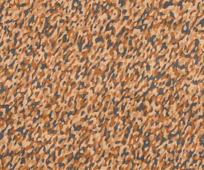 large seamless image of cloth printed with military camouflage pattern