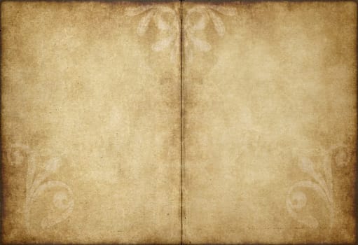 great image of old and worn parchment paper