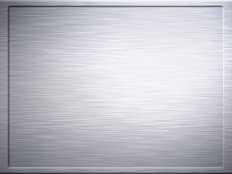 large framed sheet of brushed metal texture