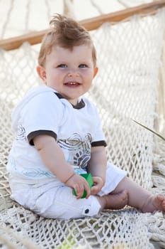 Child on the beach