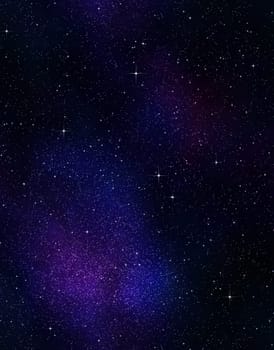 great image of space or a starry night sky