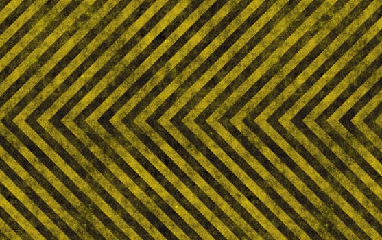 grungy yellow striped hazard background like on roads