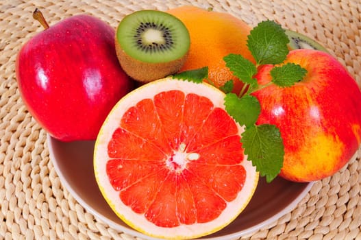 Fruit Vitamins Citrus Health Nutrition Grapefruit