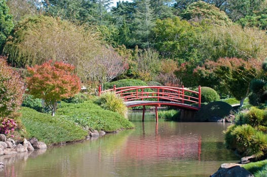 great image of a beautiful japanese garden