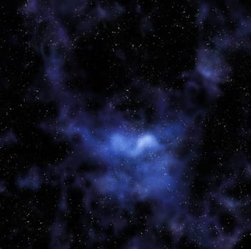 image of stars and nebula clouds in deep space