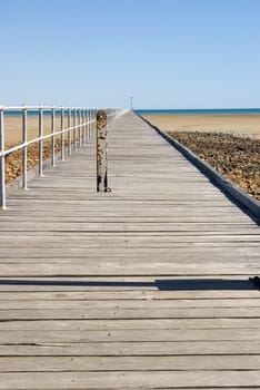 long jetty at port germein