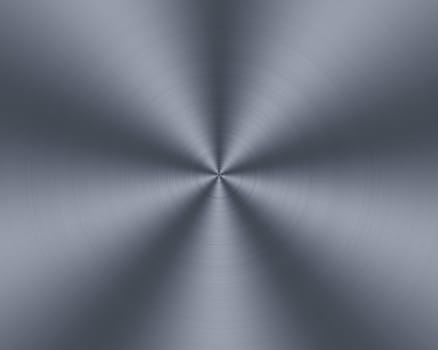 a large sheet of rendered circular brushed steel or metal as background
