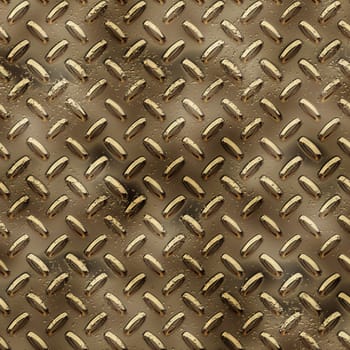 a large sheet of diamond or tread plate metal