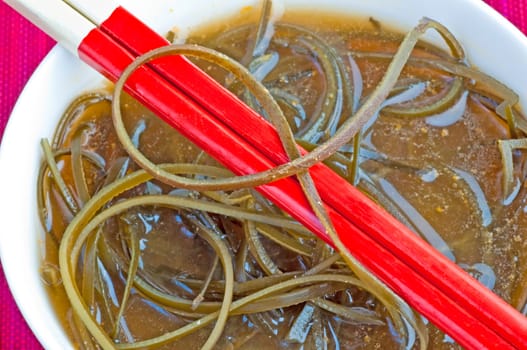 Seaweed soup