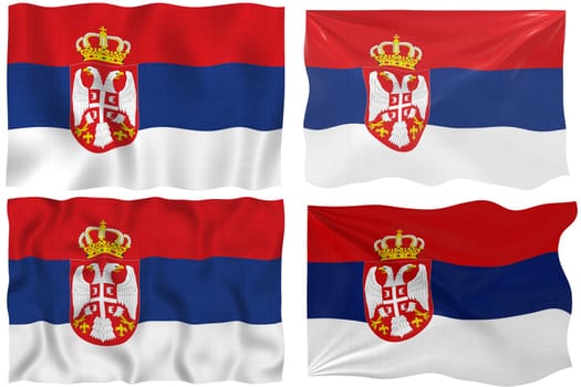Great Image of the Flag of Serbia