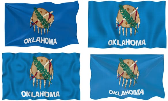 Great Image of the Flag of Oklahoma