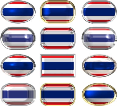 twelve buttons of the Flag of Thailand