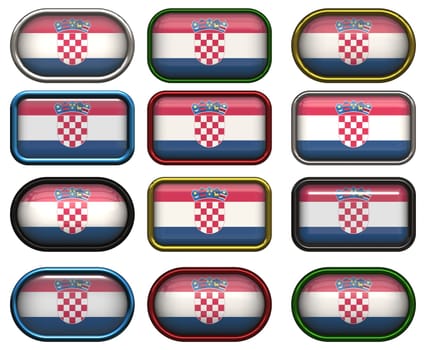twelve buttons of the Flag of Croatia