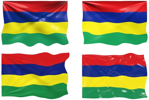 Great Image of the Flag of Mauritius