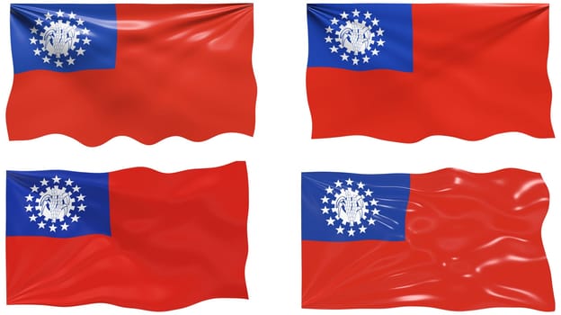 Great Image of the Flag of Myanmar