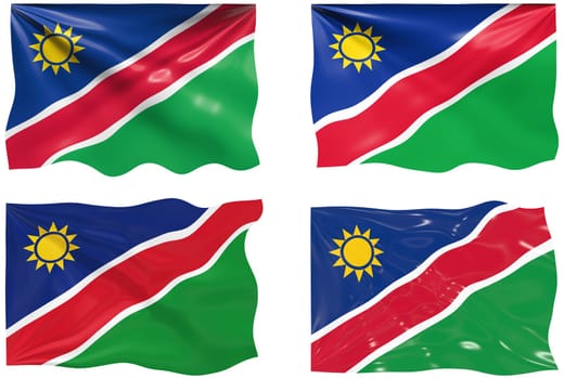 Great Image of the Flag of namibia