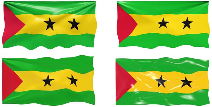 Great Image of the Flag of Sao Tome and Principe