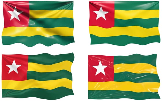 Great Image of the Flag of Togo