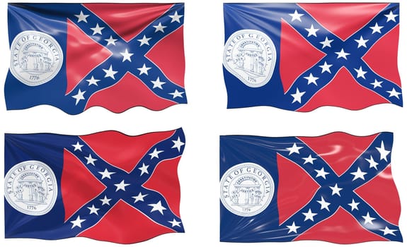 Great Image of the Flag of Georgia