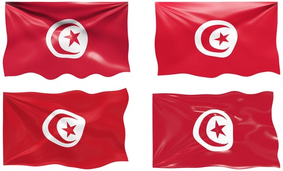 Great Image of the Flag of Tunisia