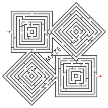 squares maze