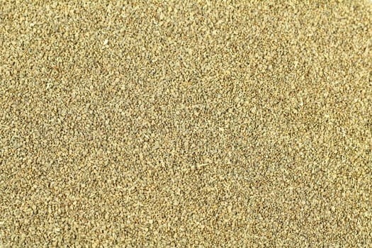 Background of a small and edible earthy flavoring used in potato salad and other dishes.
