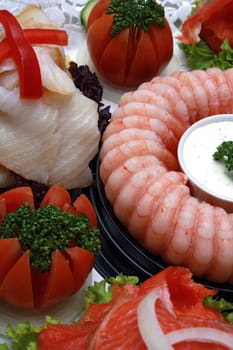 Fish platter